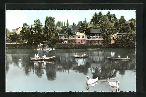 AK Much / Rhld., Gasthaus Herrenteich