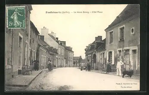 AK Foulletourte, Le vieux Bourg - Coté Place