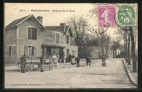 AK Malesherbes, Avenue de la Gare