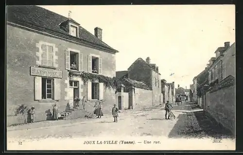 AK Joux-La-Ville, Une Rue