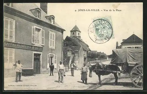 AK Joux-La-Ville, Vue de la Place