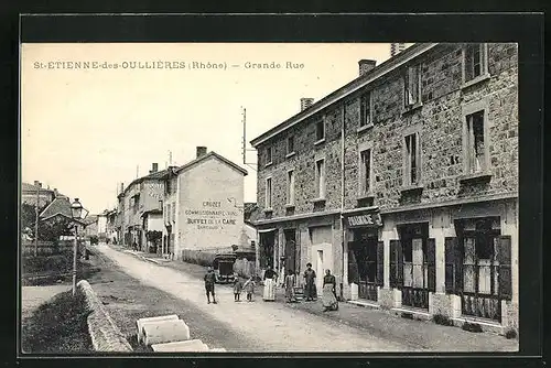 AK St-Étienne-des-Oulliéres, Grande Rue