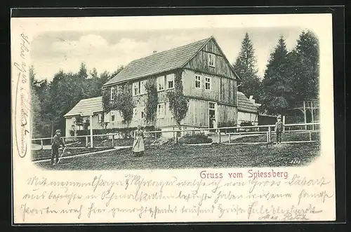 AK Friedrichroda, Gasthof Spiessberg