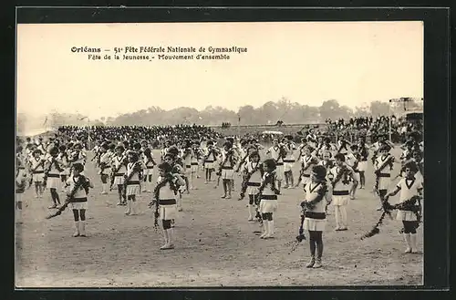 AK Orléans, Fête Fédérale nationale de Gymnastique 1904 - Fête de la Jeunesse, Turnfest