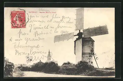 AK Savenay, Ancien Moulin banal, Windmühle