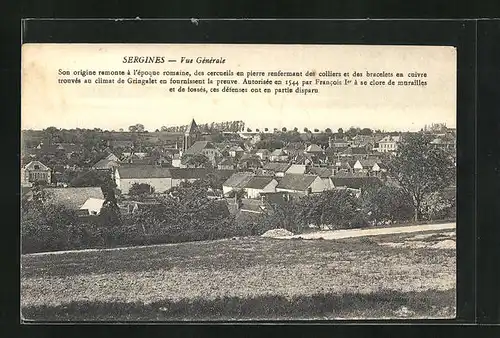 AK Sergines, Vue Generale