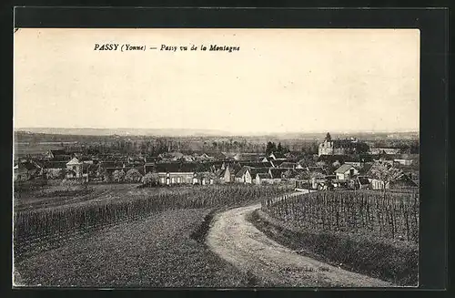 AK Passy, Vue de la Montagne