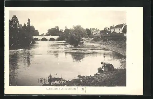 AK Chény, Vue et l'Armancon