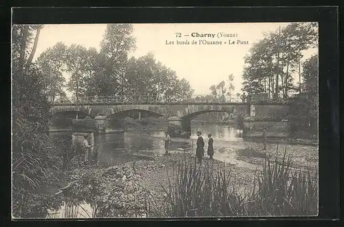 AK Charny, Les bords de l`Ouanne, Le Pont