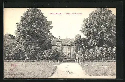 AK Chaumont, Entrée du Château