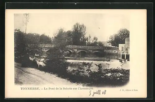 AK Tonnerre, Le Pont de la Scierie sur l`Armancon
