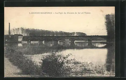 AK Laroche-Migennes, Le Pont du Chemin de fer et l`Yonne