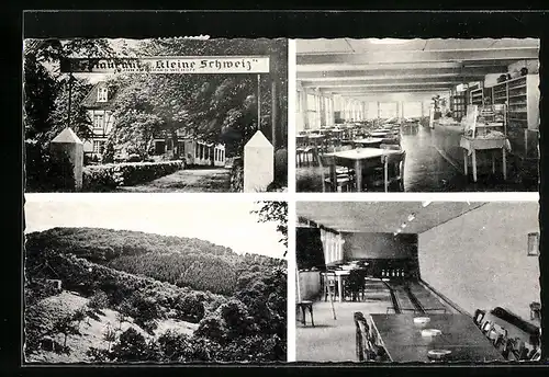 AK Tönisheide, Gaststätte Kleine Schweiz mit Bundeskegelbahn