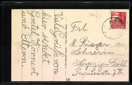 AK Gedser, Udsikt over Gedser set fra Lodstaarnet