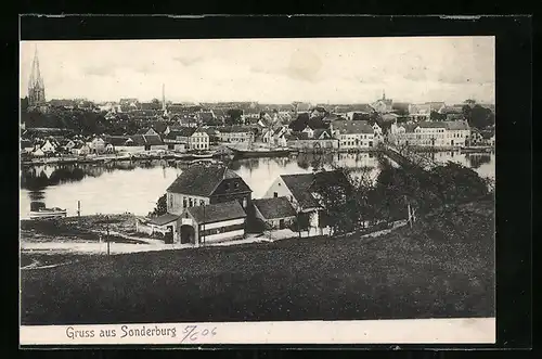 AK Sonderburg, Generalansicht