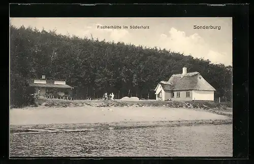 AK Sonderburg, Fischerhütte im Süderholz