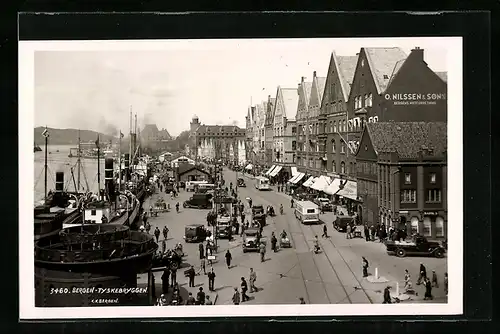 AK Bergen, Tyskebryggen, O. Nilssen & Son