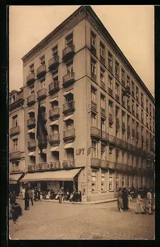 AK Blankenberghe, das Imperial Hotel