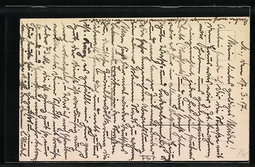 AK Mörchingen i. L, Kapellenstrasse mit Soldaten