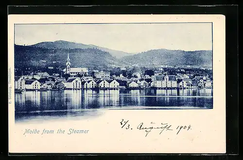AK Molde, Panorama from Steamer