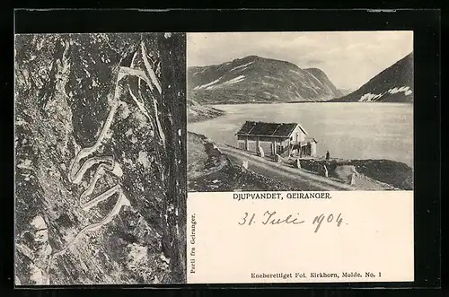 AK Geiranger, Djupvandet, Panoramablick