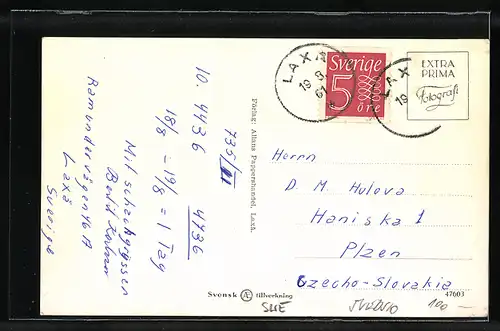 AK Laxa, Blick auf die Wohnanlagen