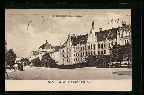 AK Riga, Museum und Kommerzschule