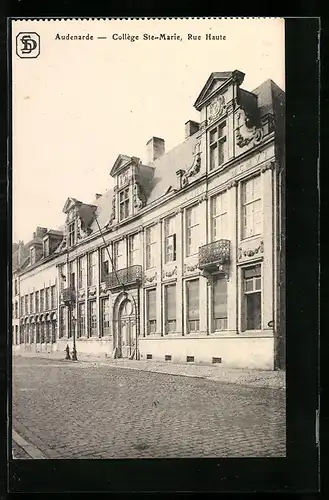 AK Audenarde, College Ste-Marie, Rue Haute