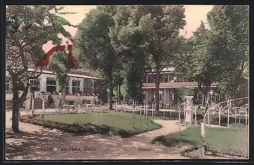 AK Eutin, Hotel Voss-Haus, Garten