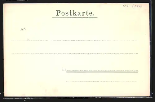 AK Degerloch, Blick auf Aussichtsturm