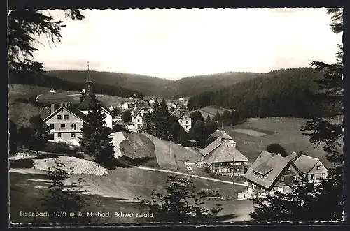 AK Eisenbach im Schwarzwald, Ortstotale mit der Kapelle