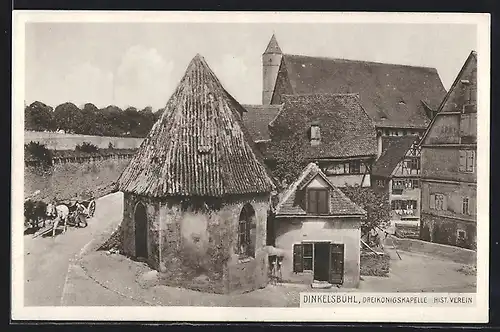 AK Dinkelsbühl, Blick auf Dreikönigskapelle