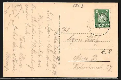 AK Rothenburg o. Tbr., Rödergasse und Markusturm