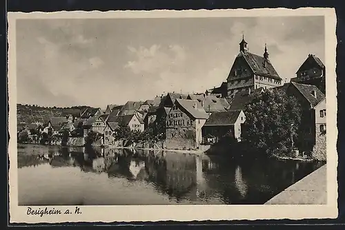 AK Besigheim, Stadtpartie über den Fluss