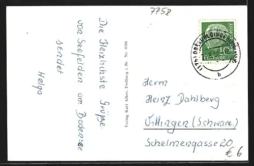 AK Meersburg am Bodensee, am Obertor