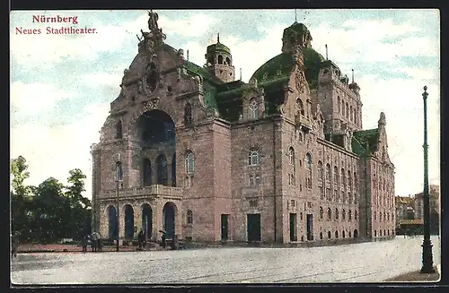 AK Nürnberg, das neue Stadttheater