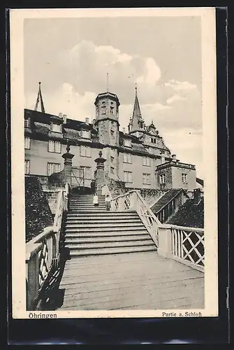 AK Öhringen, Partie am Schloss