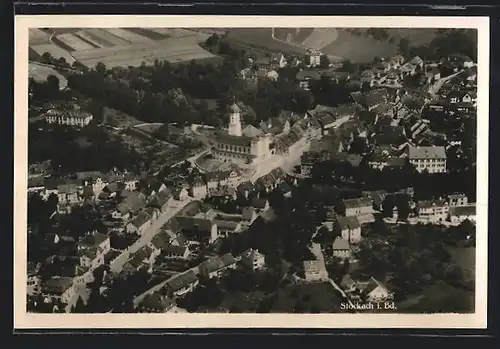 AK Stockach, Ortsansicht von oben