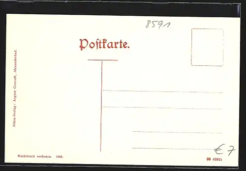 AK Alexanderbad, Stahlquelle