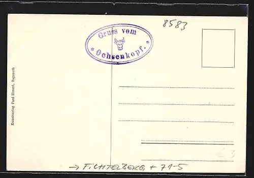 AK Fichtelberg /Fichtelgeb., Die Weissmainquelle