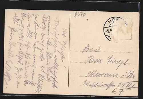 AK Hof, Theresienstein