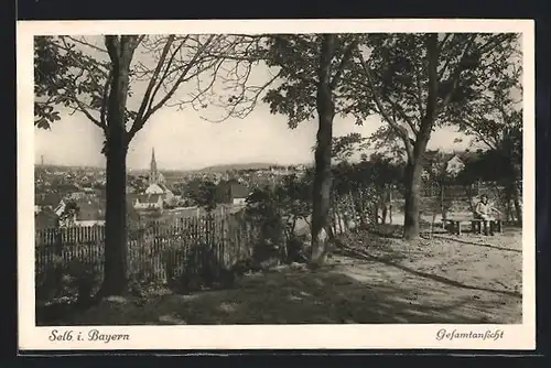 AK Selb, Blick zum Ort