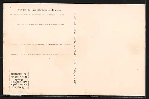 AK Zürich, Kaiser Wilhelm II. zu Besuch in der Schweiz