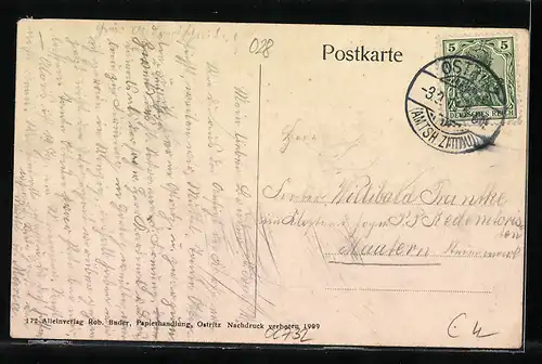 AK Ostritz, Inneres der Katholischen Kirche