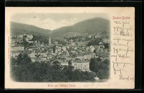 AK Baden-Baden, Gesamtansicht