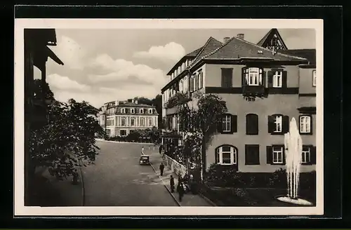 AK Meiningen i. Thür., Blick zum Palais