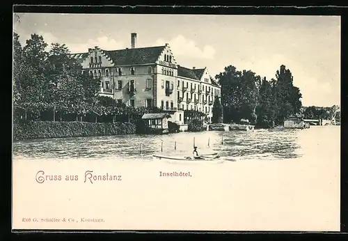 AK Konstanz, das Inselhotel