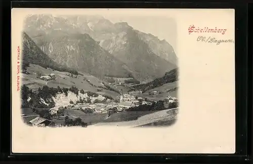 AK Schellenberg, Blick in das Tal