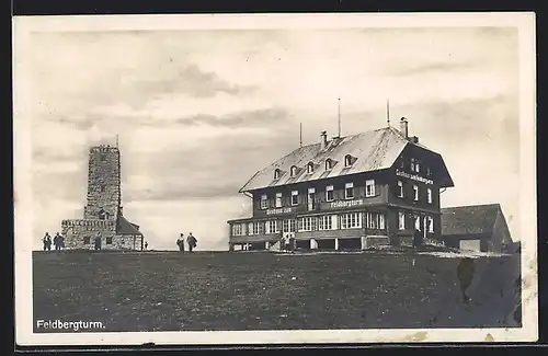 AK Feldberg, Gasthaus & Aussichtsturm