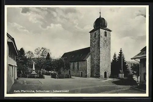 AK Schluchsee i. Schwarzwald, kath. Pfarrkirche